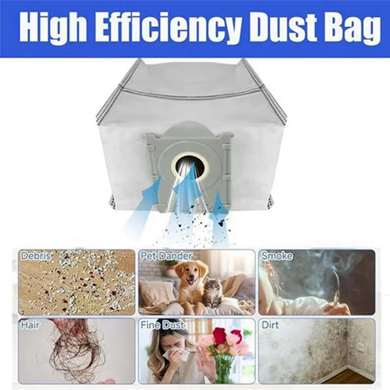 B15C ل Ecovacs Deebot T50 ماكس T50 برو T50 أومني T50 برو أومني T50 ماكس برو أومني 18 قطعة طقم قطع الغيار فرشاة تصفية كيس لجميع الغبار ممسحة