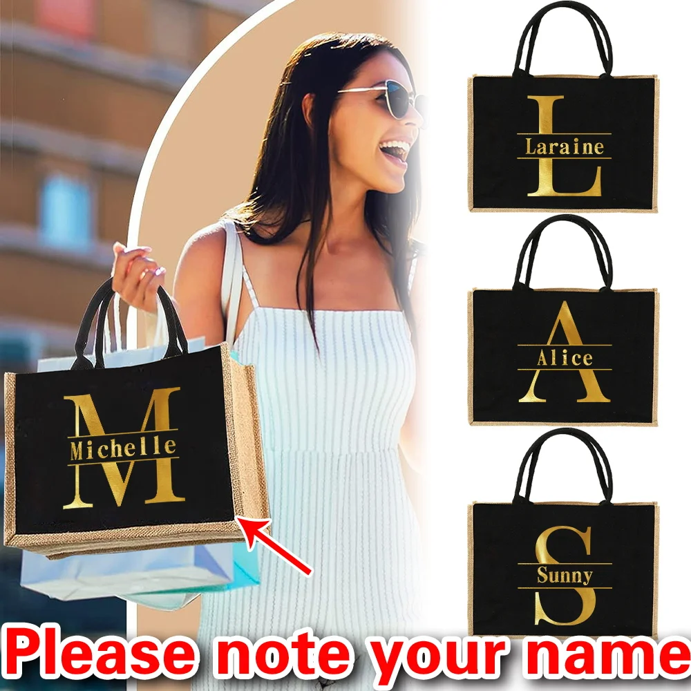 

Простая и стильная сумка с принтом, многоразовая сумка для покупок, пляжная сумка