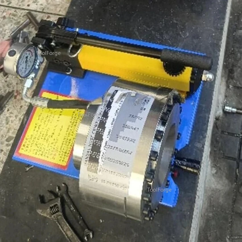 HB-25 Hydraulic Hose Crimper Machine Manual Shrinking Machine High-pressure Oil Pipe Hydraulic Hose Crimping Machine 35Mpa 50mm