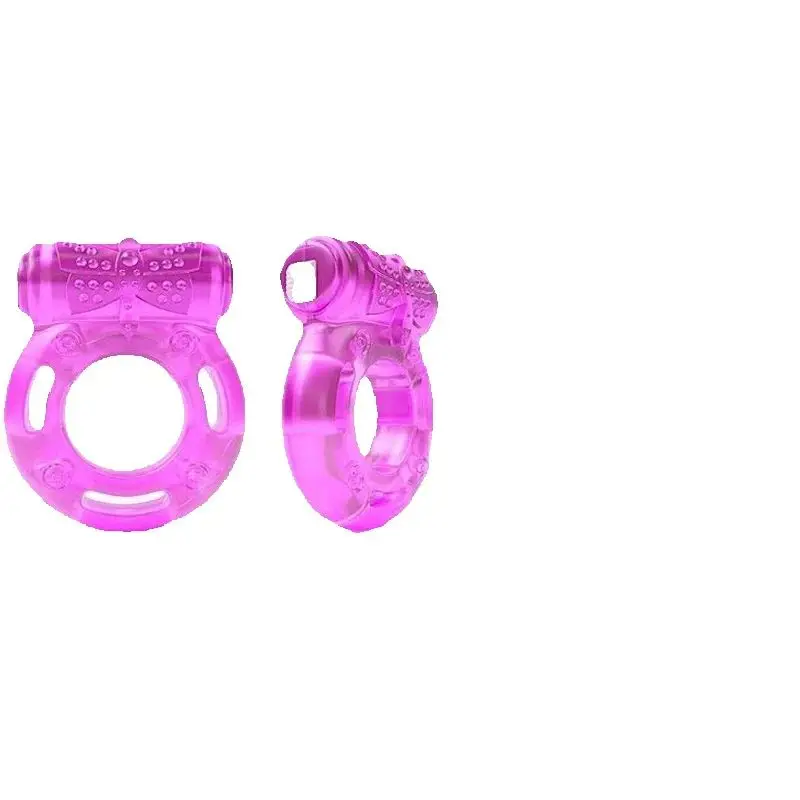 Vibrating Cock Ring Vibrator Women Clitoris Stimulator Men Delay Ejaculation Vibrating Ring Lasting Erection Vibrating Lock Ring