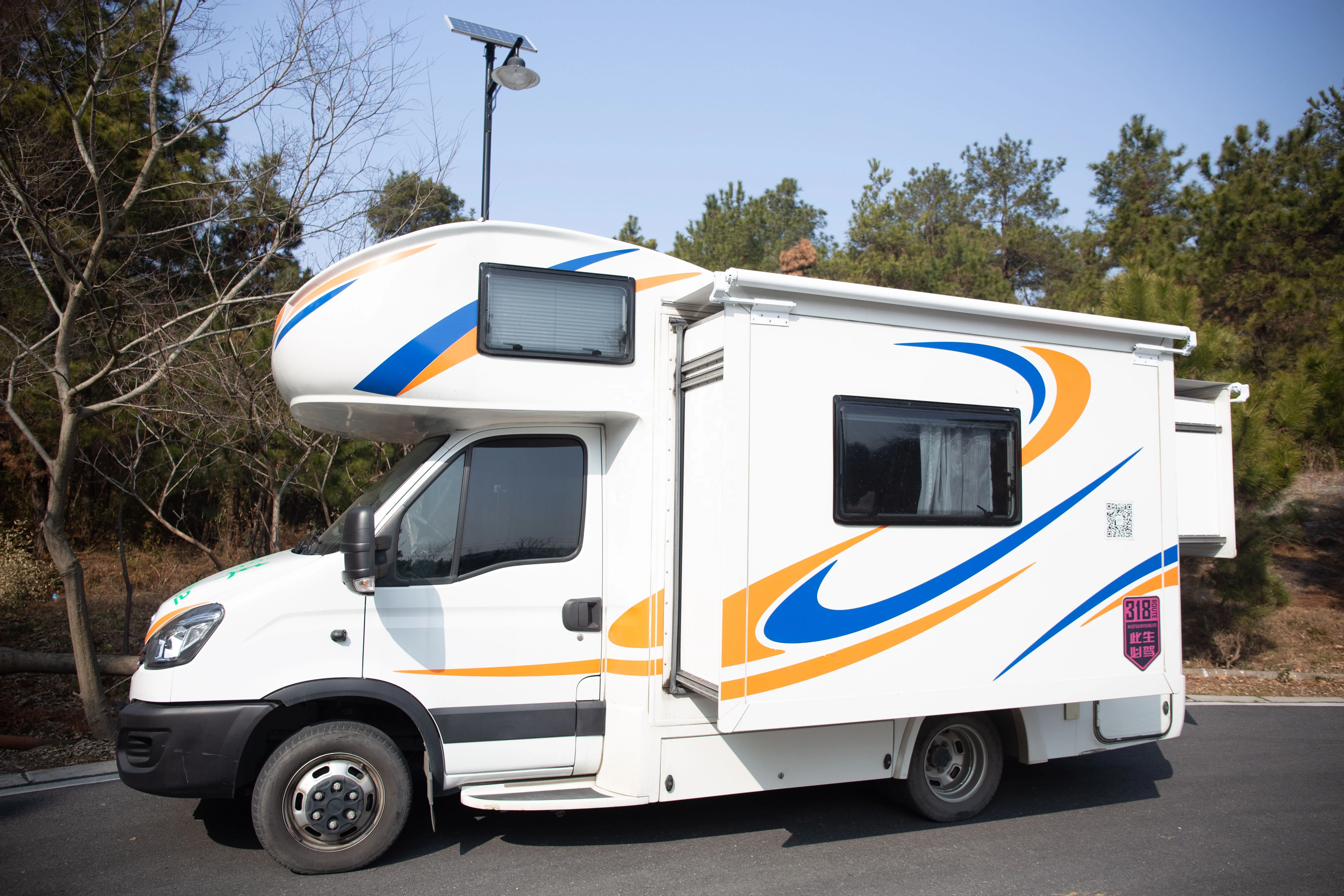 STLF Soleflex A6 Slide-out Awning High Strength  RV Power Awning Automatic Control Trailer Camper RV Motorhome Awning