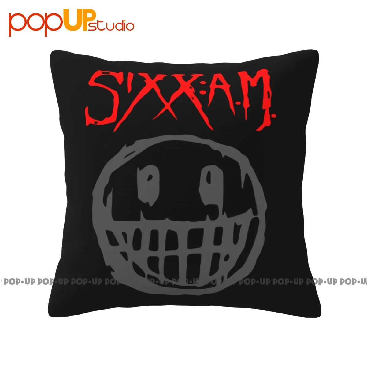 Spring Sixx Am Nikki Sixx Hard Rock Music Pillowcase Throw Pillow Cover Healthy Home Decor Anti-Bacterial