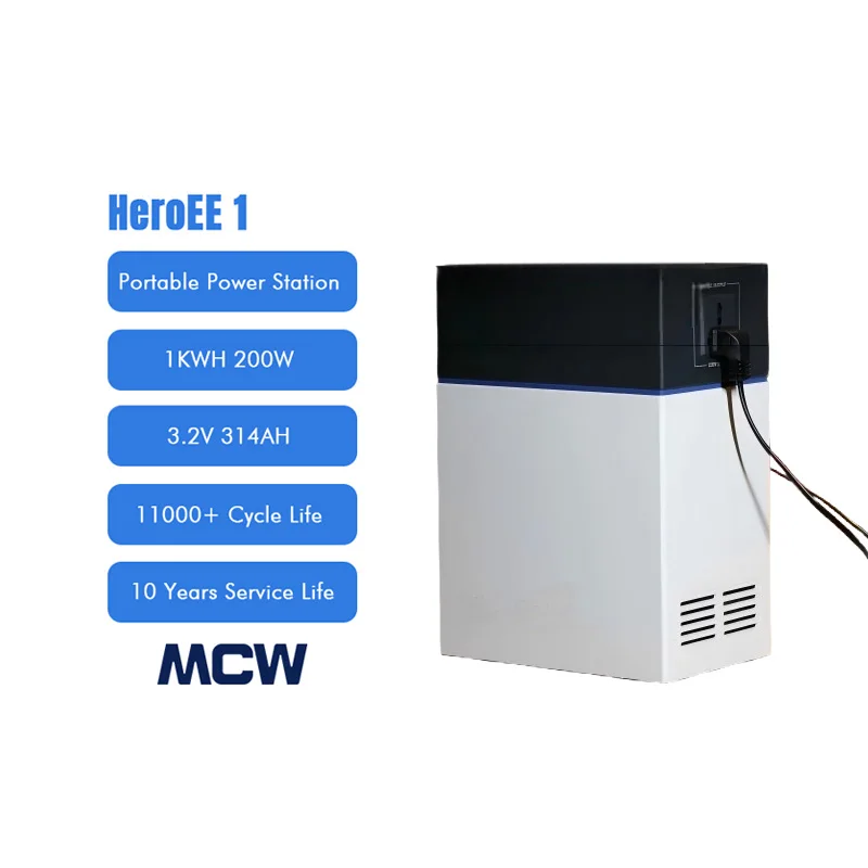 Portable 1000WH 200W 3 in 1  Solar Generator Power Banks & Station with Pure Sine Wave Inverter MPPT Controller for Outdoor