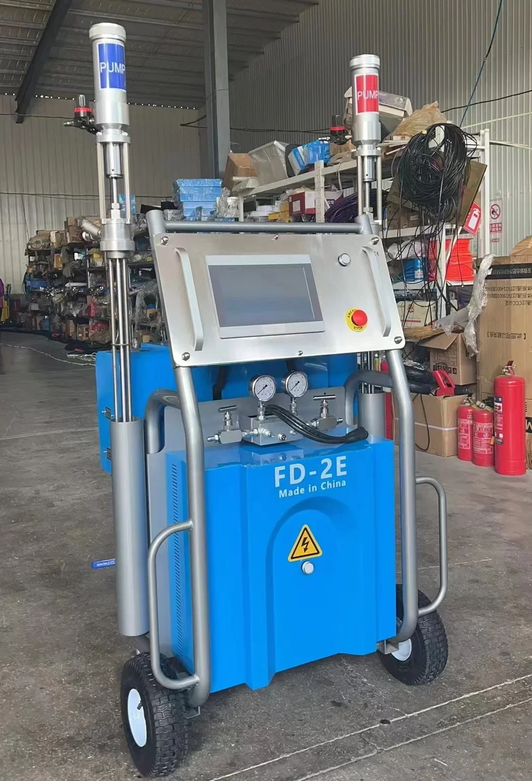 2026 NBelectric type close cell  polyurethane spray  machine  FD-2E  for building insulation