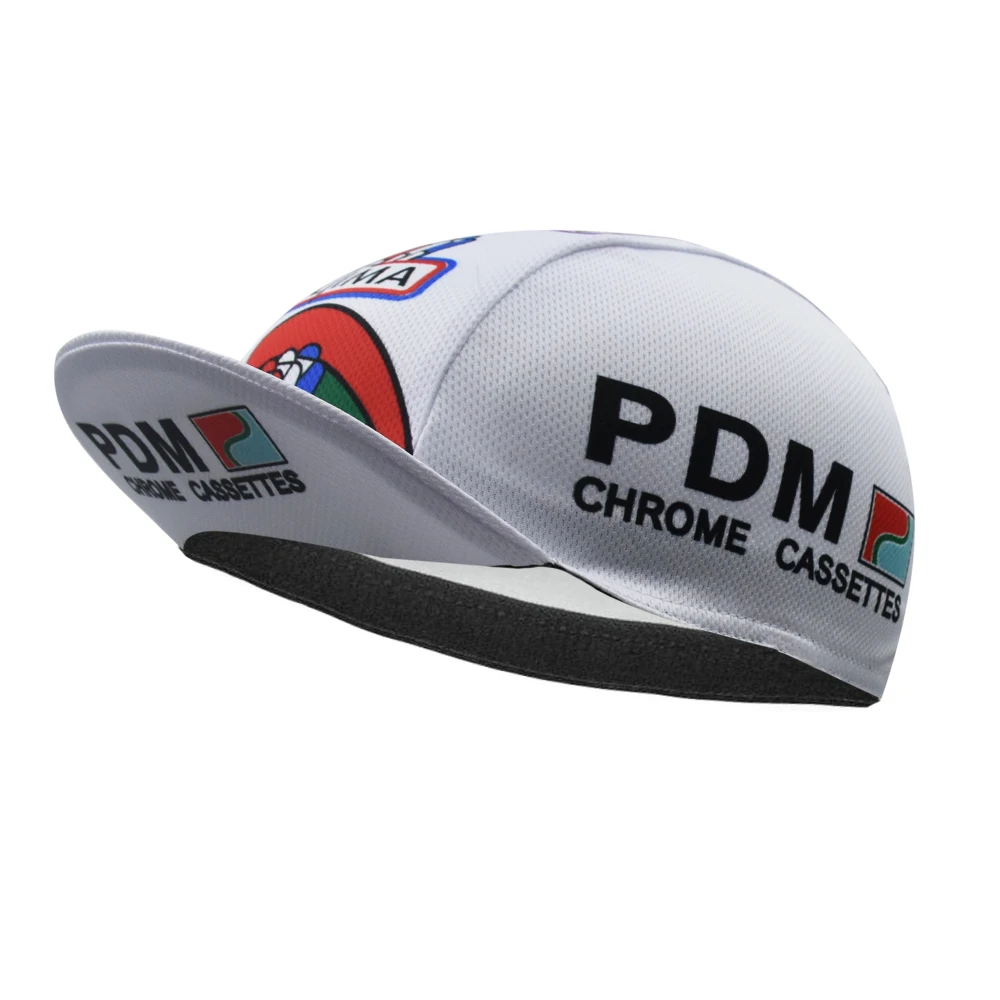 Retro PDM Cycling Cap Classics Road Bicycle Hat Team Bike Headwears Breathable Men and Women Gorra Ciclismo