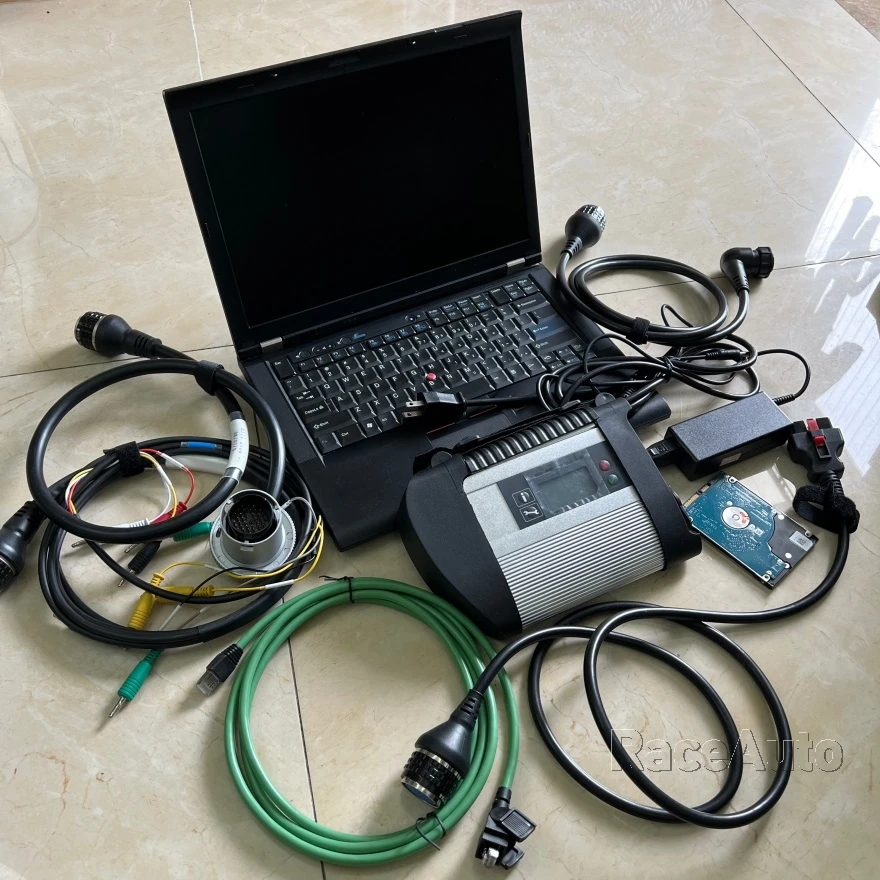 

mb sd c4 Star Diagnosis Tool for Mercedes Diagnostic Software HDD Installed in T410 Laptop i5cpu Auto MB Cars Scanner