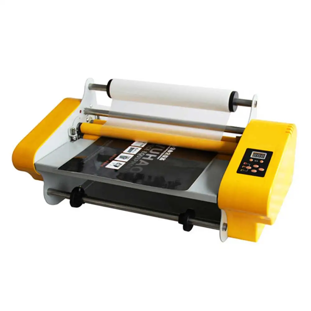 

Electric Laminating Machine W358 Temperature Control Double-Sided Hot and Cold Pre-Coating Laminating Machine 2025 NEW