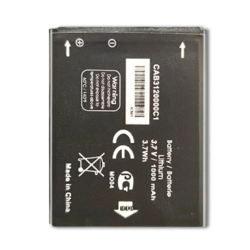 New CAB3120000C1 CAB23A0000C1 Battery for Alcatel One Touch 768 OT 710 880 880A 888A BeeLine Dua Mobile Phone Batteria Warranty