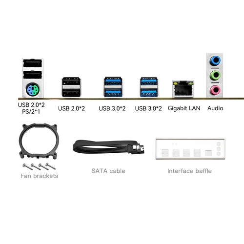 Imagen 2 del producto MACHINIST k9 X99 C612chip juego de placa base LGA2011-3 Kit Xeon E5 2640 V4 CPU 32GB DDR4 ECC 2400MHZ memoria con canal de seguimiento TPM2.0