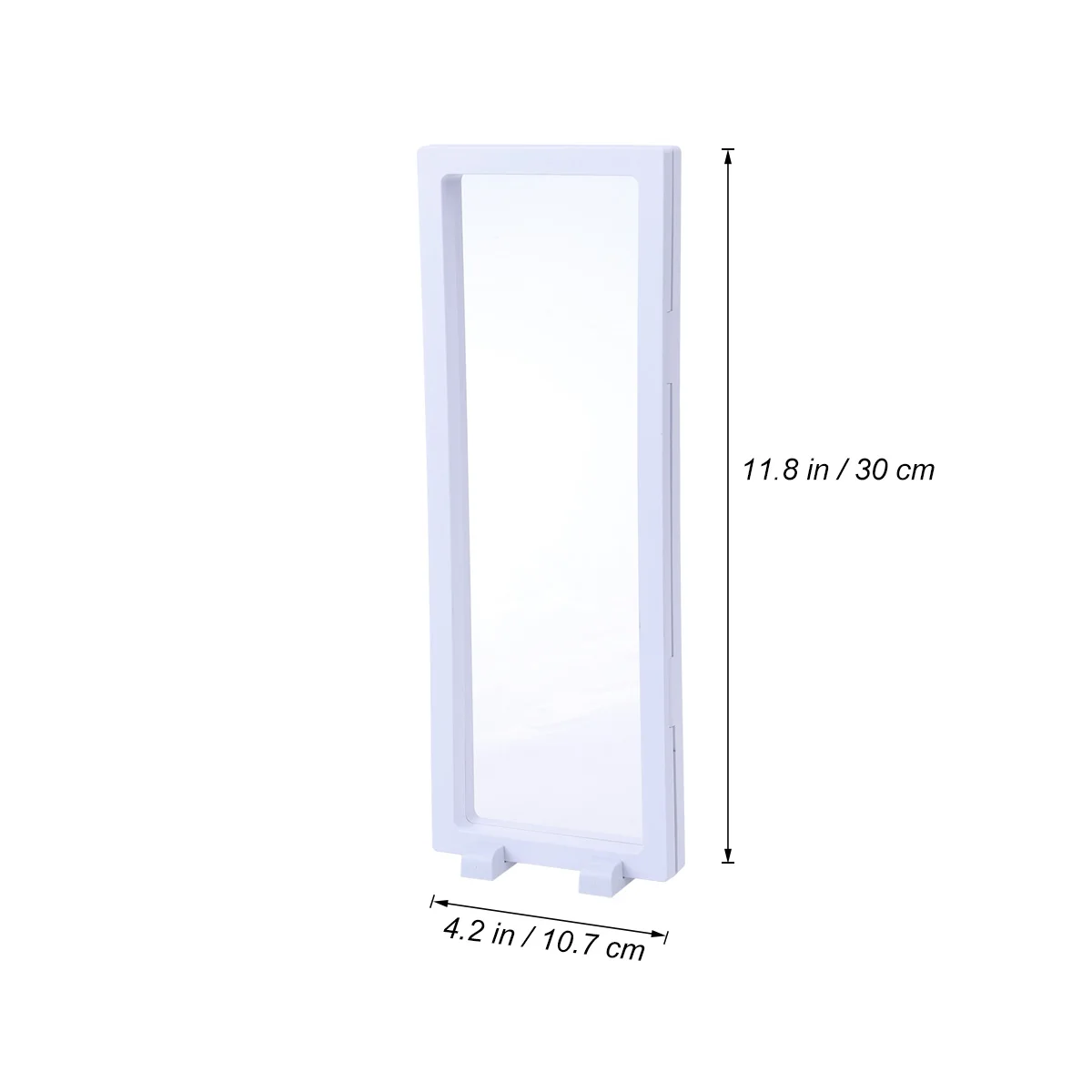 

Jewelry Display Stand 3D Floating Frame PE Film Case for Coins Medallions Casino Chips Stamps Home Office Decor