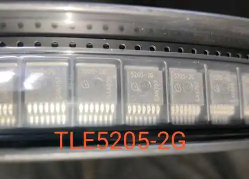 The TLE5205-2G automotive computer board commonly uses the fragile chip TO-263 TO drive DC motors