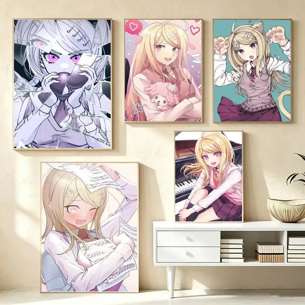 Danganronpa V3 Kaede Akamatsu  Poster High Quality Dorm Living Room Aesthetic Wall Decoration Painting Stickers Gift