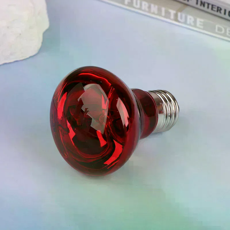 25/40/50/60/75/100w E27 Uva Poultry Bulb Infrared Night Light Day Poultry Heating Bulb for Plants Amphibians Reptile Pets