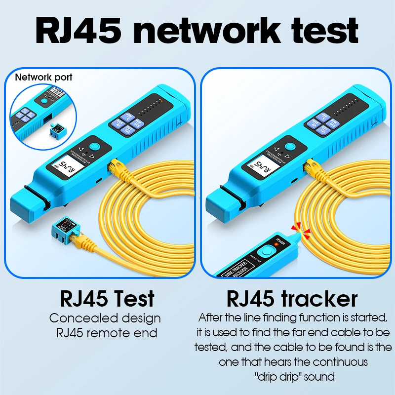 COMPTYCO A-60/A-60+/A-50/A-50+ Fiber Optic Identifier Active Fiber Live Testing Tool Optical Fiber Directional Detector With VFL