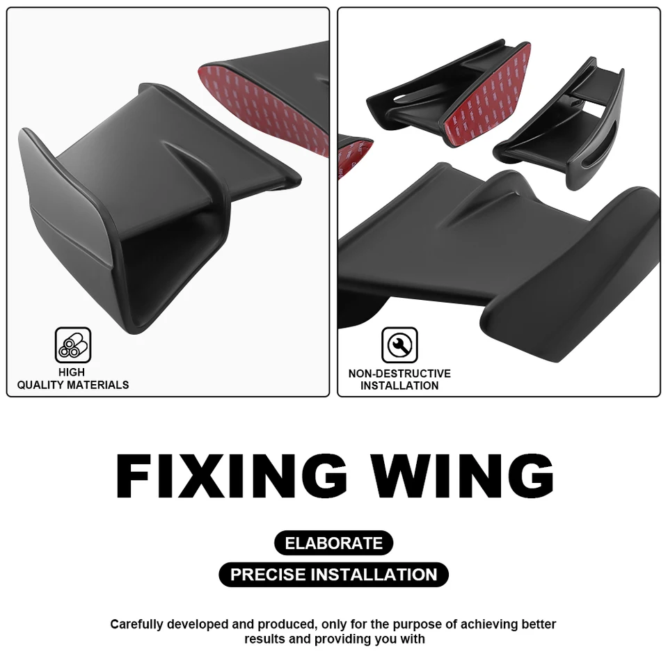 NEW ZX-6R For Kawasaki ZX-636 ZX6R ZX 6R 2024 Winglet the same
