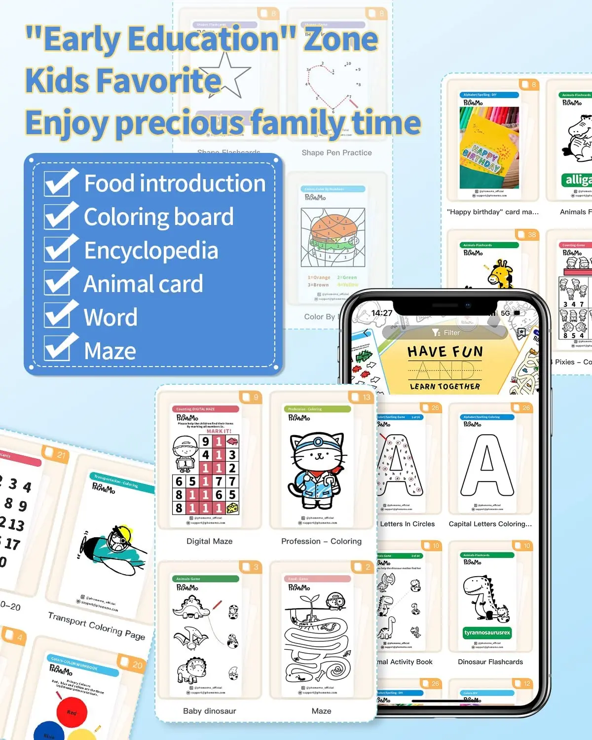 Bekhuz Pocket Printer Mini Sticker Thermal Printing Photo Machine Wireless Picture Printer Portable Phone Printer Phomemo M02