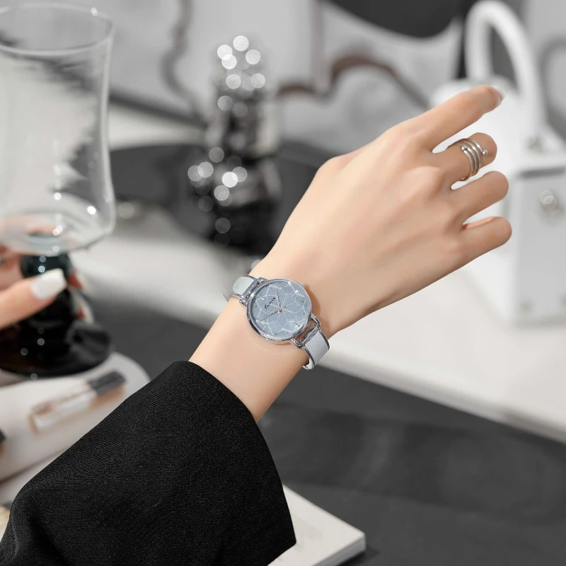 New Brand Elegant Luxury Women's Watch Fashion Trend Automatic Student Waterproof Watch Swiss Birthday Gift
