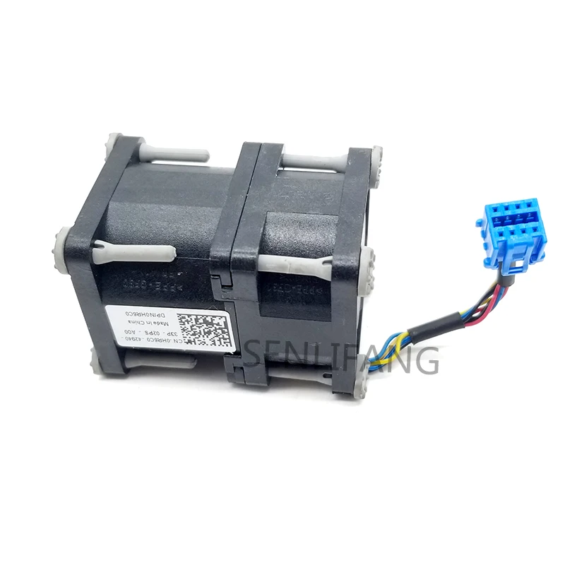 FOR 0HR6C0 HR6C0 00P3JT 0G8KHX  CPU Cooler for PE R320 R420 12V Dual Rotor Server Fan ( working with XHMDT)