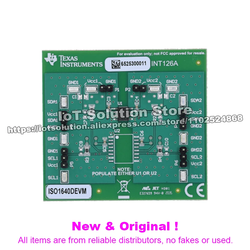 ISO1640EVM ISO1640 and ISO1641 robust-EMC bidirectional I2C digital isolator evaluation module