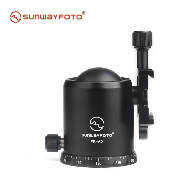 SUNWAYFOTO FB-52 52mm Tripod Ball Head Arca / RRS Compatible 44lb Max Load