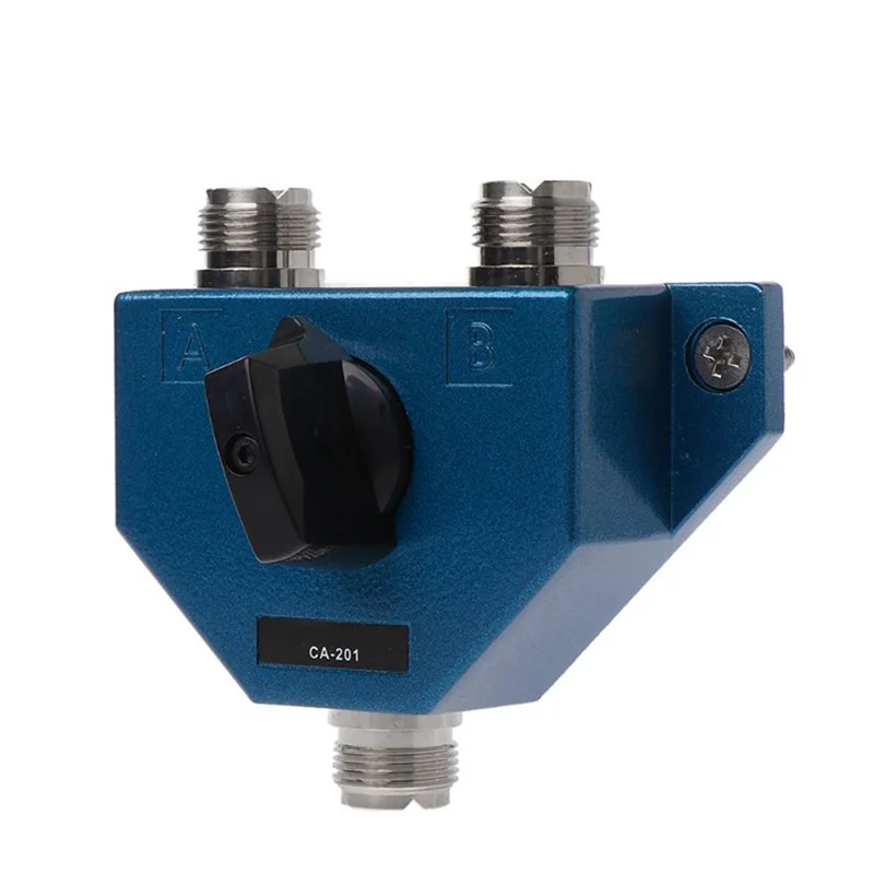 

CA-201 Antenna Switcher UHF Manual Aerial Female Connector Adapter Converter CB Radio Antenna Coax Switch Y98A