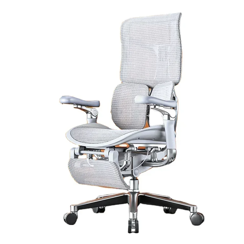 Foshan Furniture manufacturer high back mesh ergonomic chair office comfortable armrest height adjustable computer chairs