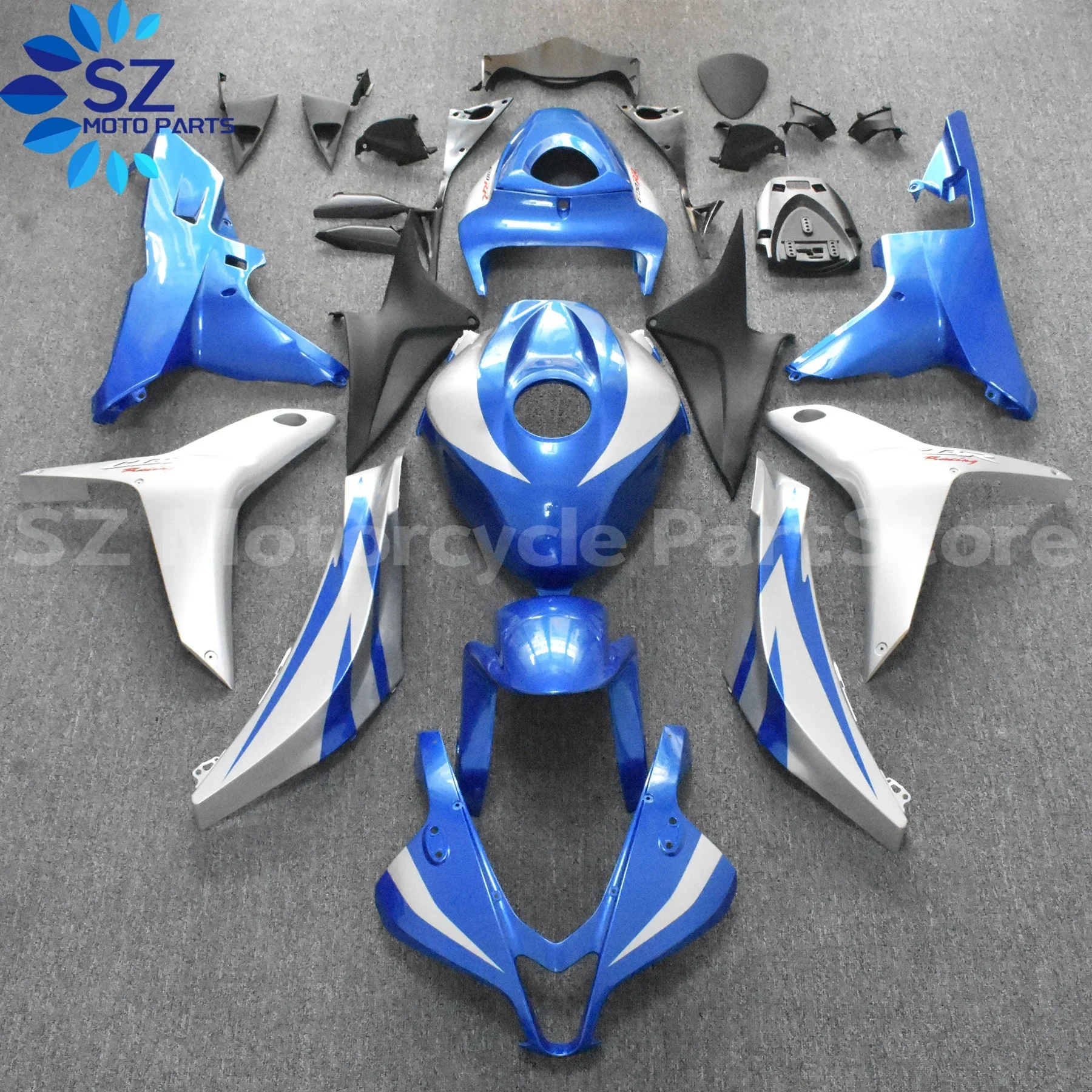 

Motorcycle Fairings Kit for HONDA CBR600RR F5 2007 2008 CBR600 RR CBR 600RR 07 08 Injection White Red Orange Bodywork Set