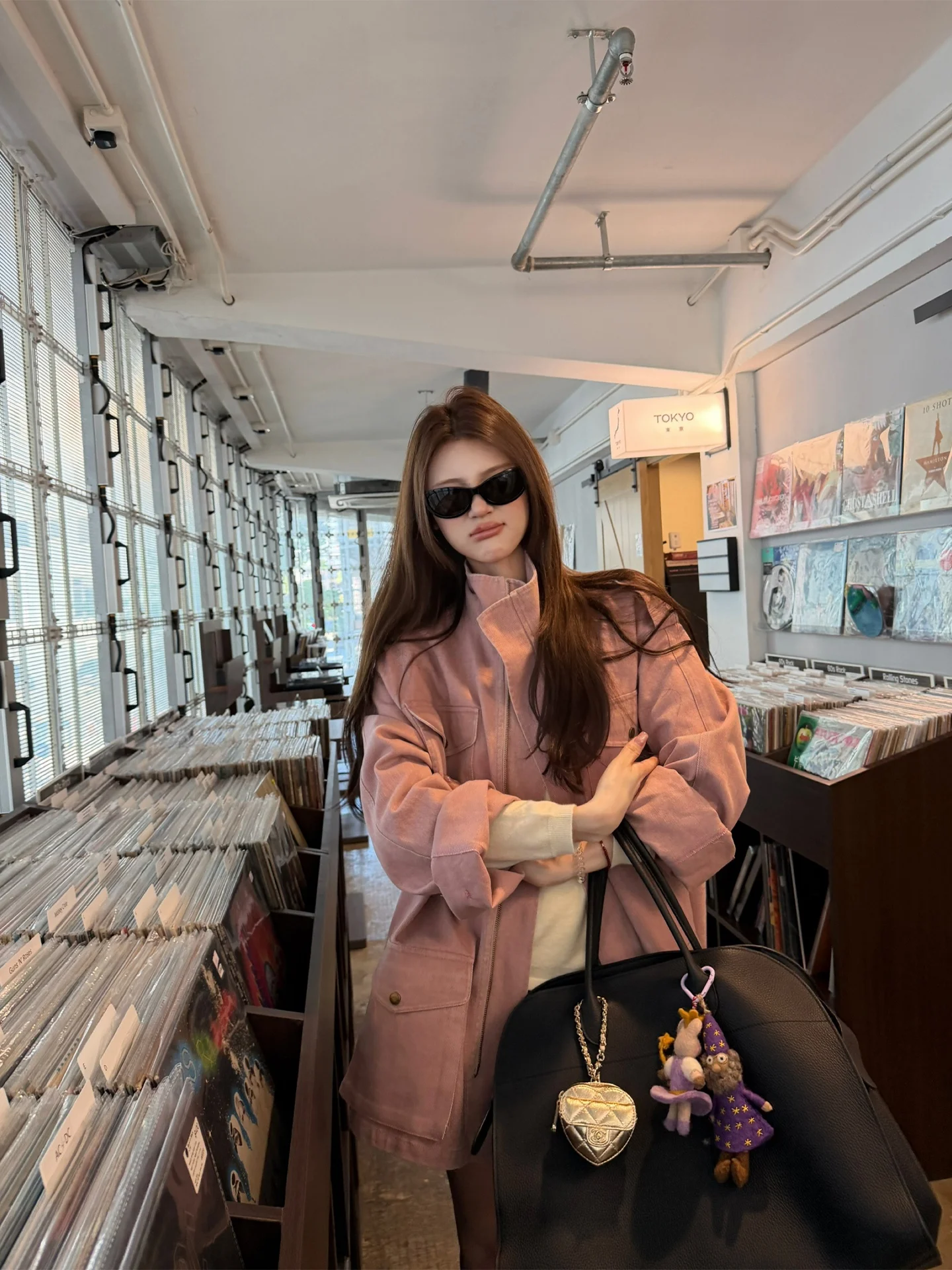 Chaqueta de trabajo de algodón puro Aaaaxbbb para mujer, corte holgado, acabado mate, dos tonos, personalizada