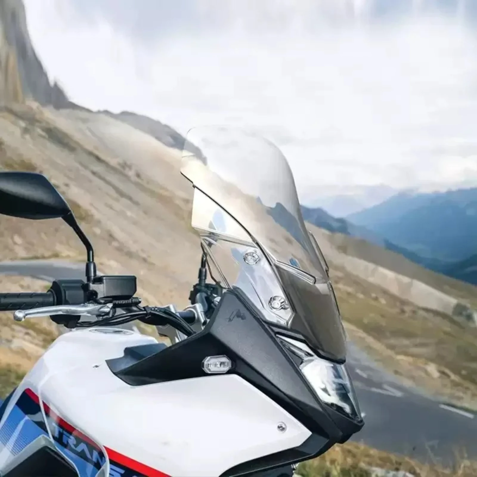 

Motorcycle Front Windshield For Honda XL750 Transalp Height Increasing Windshield Deflector Modified Front Windshield Deflector