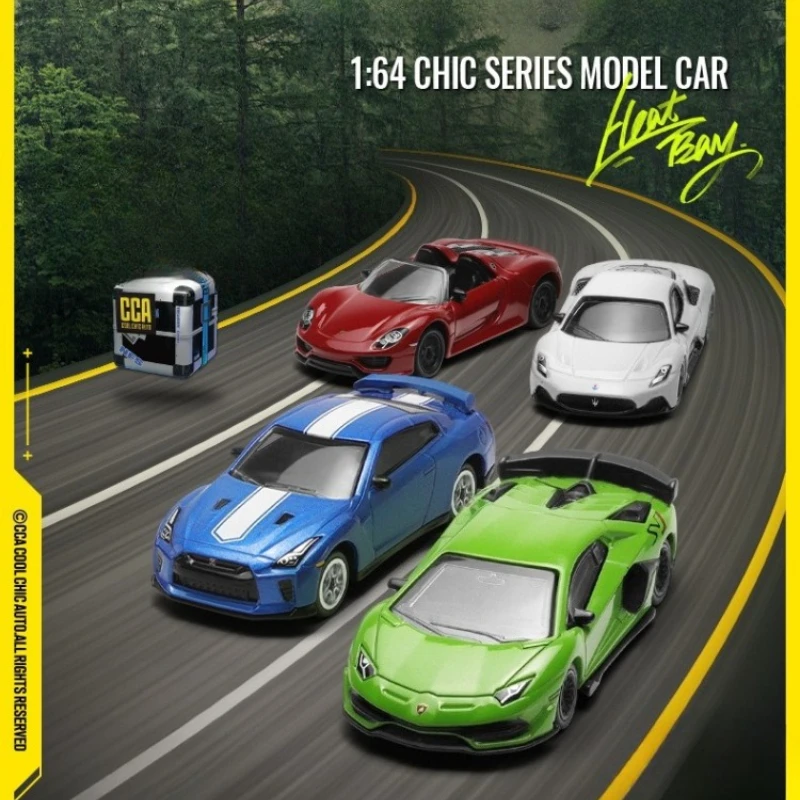 

Genuine Licensed 1:64 Scale Alloy Car Model of 918-Spyder AE86 MC20 Simulation Miniature Voiture Boy Toys Vehicle Diecast Model