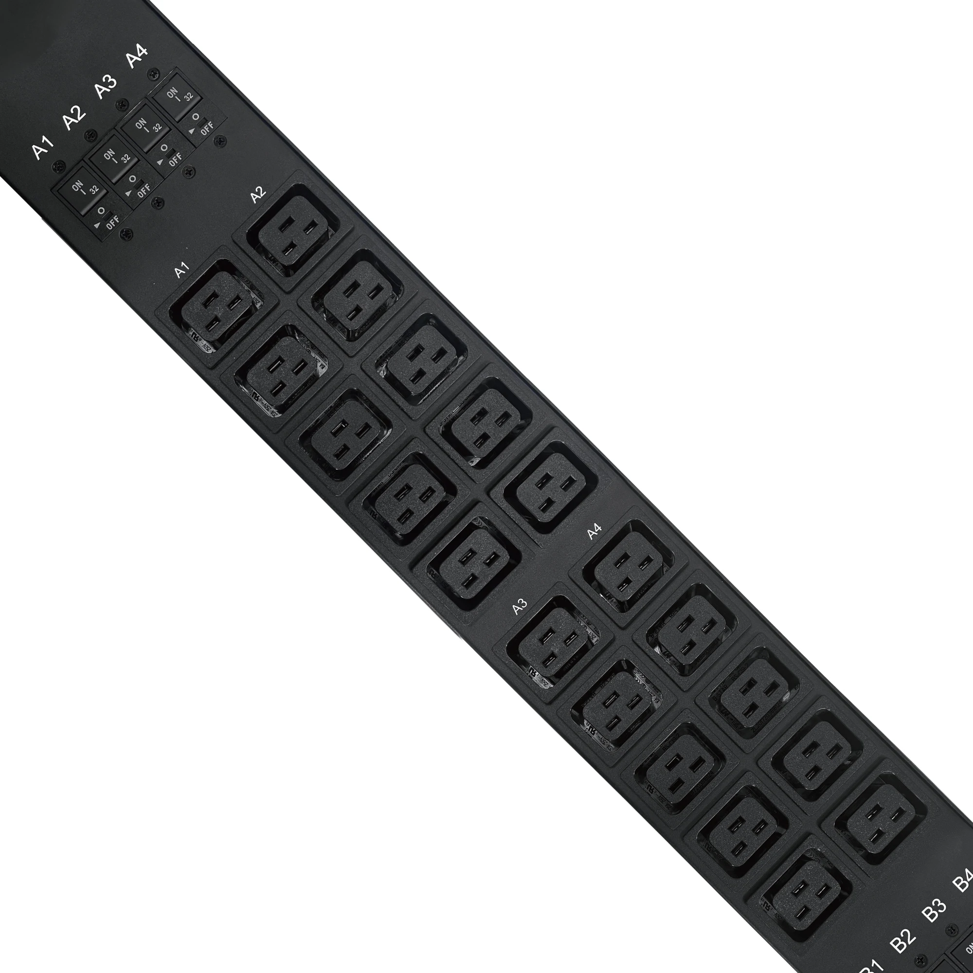 60 C19 Outlet PDU with 125A Capacity for Data Centers and High-Performance Equipment