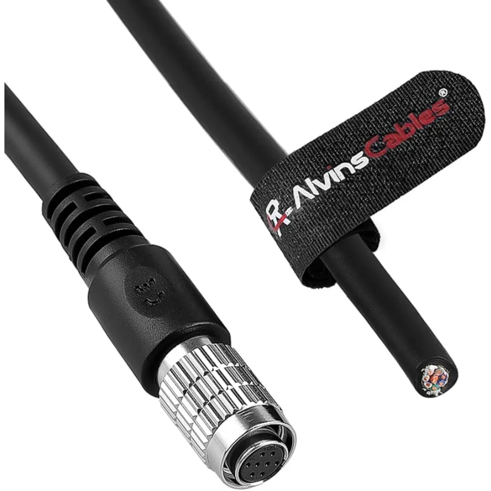 

Кабели Alvin's HR25-7TP-8S Hirose 8-контактный гнездовой высокогибкий кабель с открытым концом для IDS, DAHENG Imaging, Allied Vision GigE