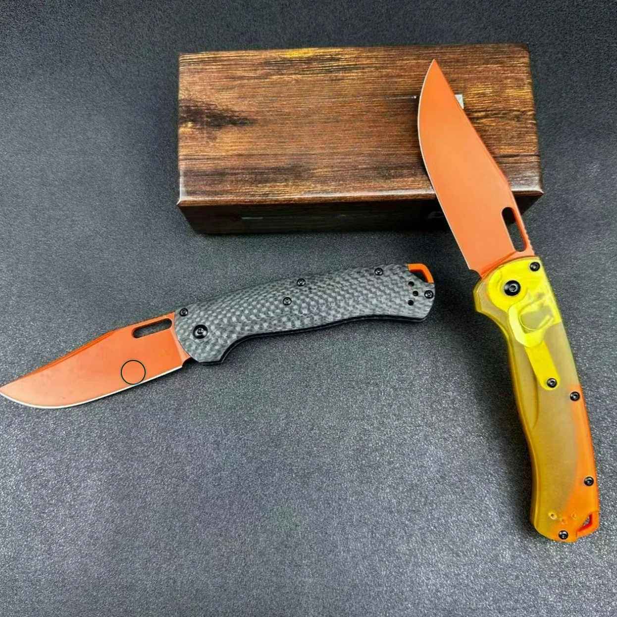 Cuchillo plegable BM 15535 CPM-154 balde edc cuchillos multiherramienta utilidad uso diario en casa corte al aire libre cuchillo táctico Bushcraft