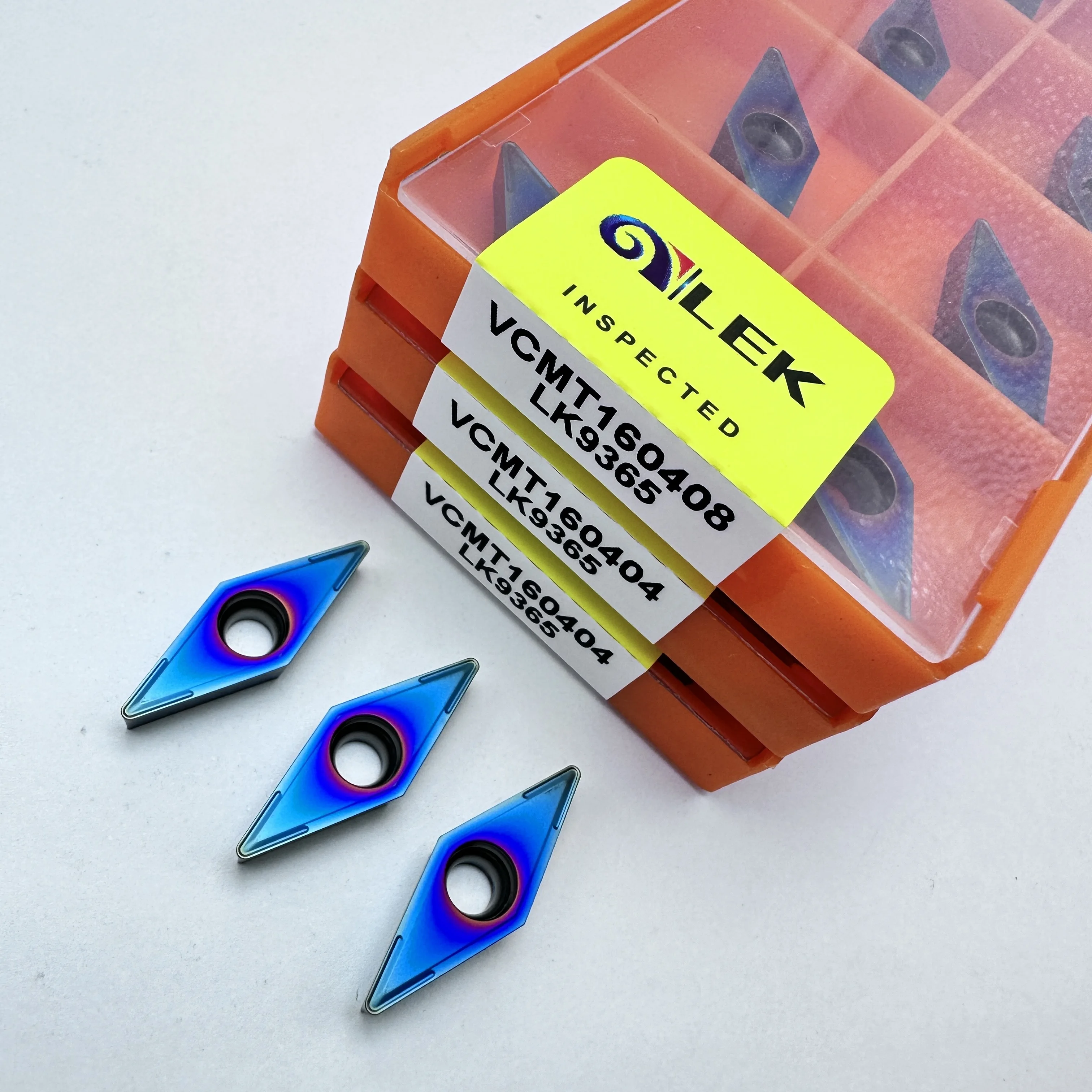 

VCMT160404 VCMT160408 Твердосплавная вставка с нанопокрытием Внутренний токарный инструмент Обработка стали Высококачественный токарный станок с ЧПУ Режущий инструмент