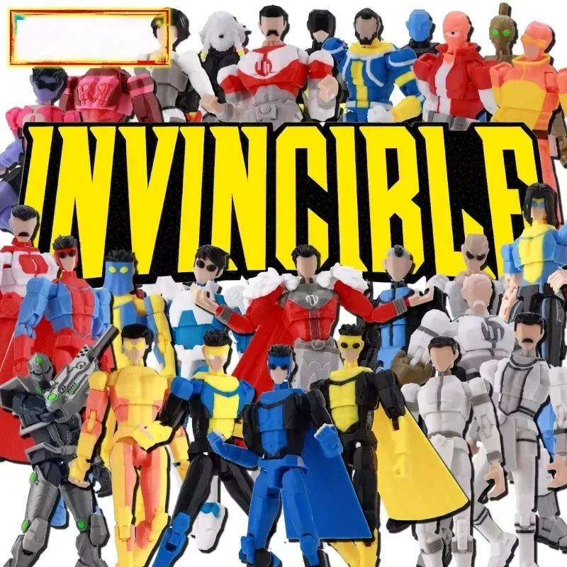 

9L 3D Invincible Omni Man Titan 13 Action Figure 3D Printed Multi Joint Articulated Collectible Toy For US Comic Fans Display