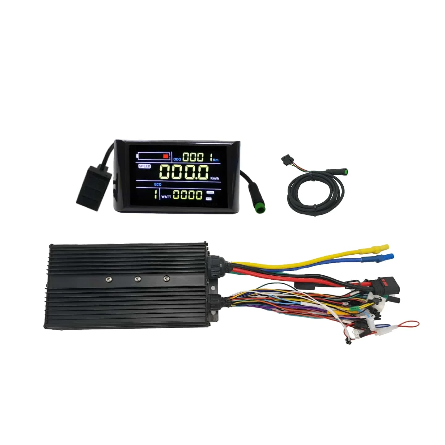 

48V/52V/60V/72V 3000W-5000W 100A Sine Wave ebike 24 MOSFET Controller with/without LCD Display with Regenerative function