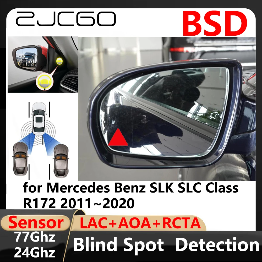 

BSD Blind Spot Detection Lane Change Assisted Parking Driving Warnin for Mercedes Benz SLK SLC Class R172 2011~2020