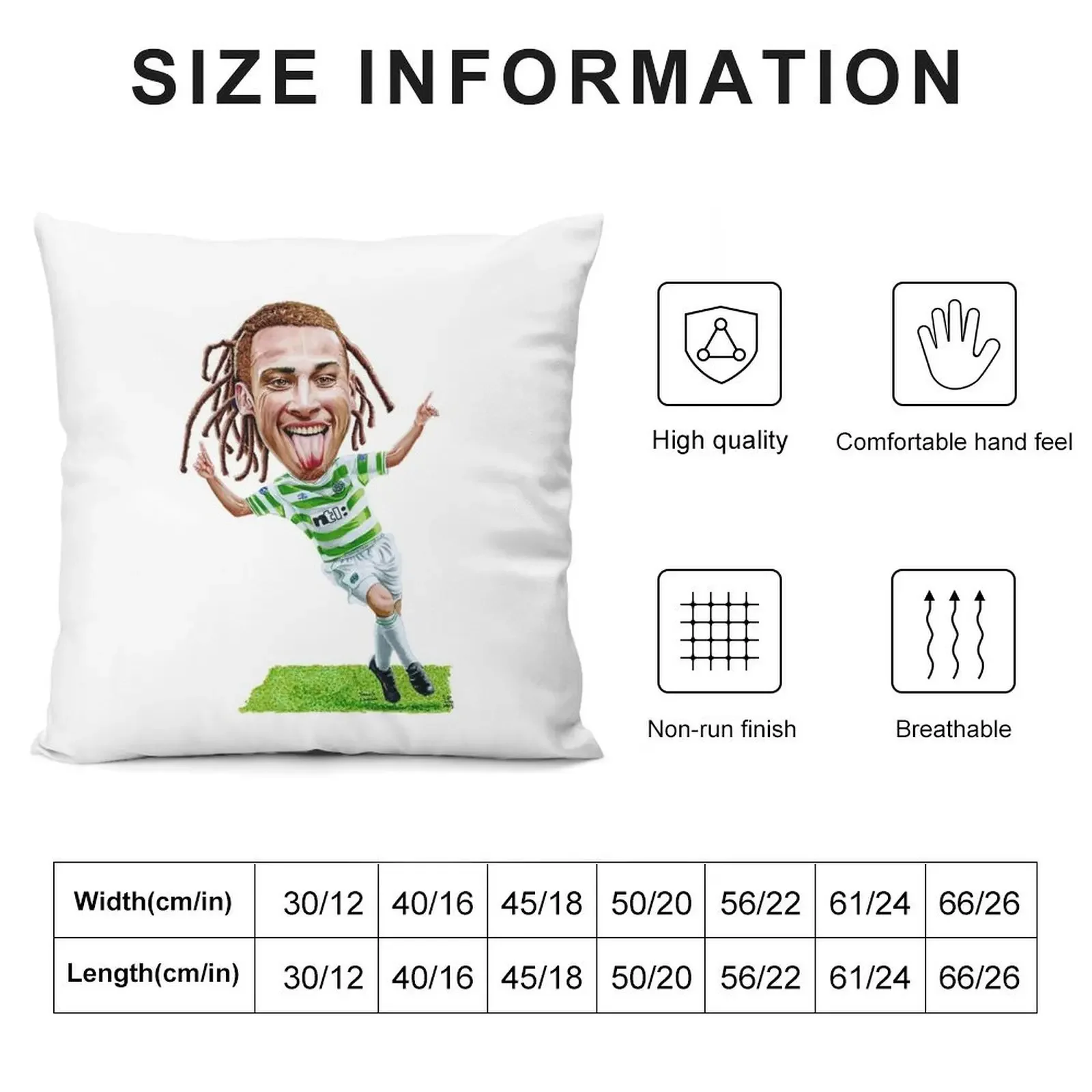 Henrik Larsson - Celtic Throw Pillow christmas pillow case Decorative Cushions For Living Room Pillowcases For Pillows pillow