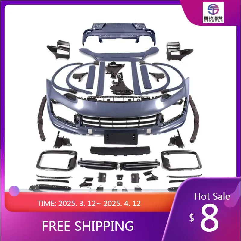 

Original Quality Turbo Style BodyKit Wheel Arches LED DRL Bumpers Body Kit for PorscheS Cayenne Coupe 9Y0 9Y0.1 9YA 2018-2023