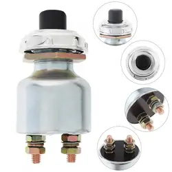 Interruptor de botón de arranque de motor de camión JK260, encendido y apagado, resistente al desgaste, 12V