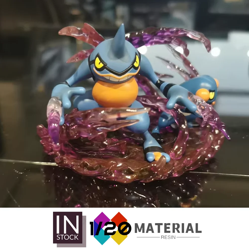 

[In Stock]1/20 Resin Scale World [KC] - Croagunk & Toxicroak