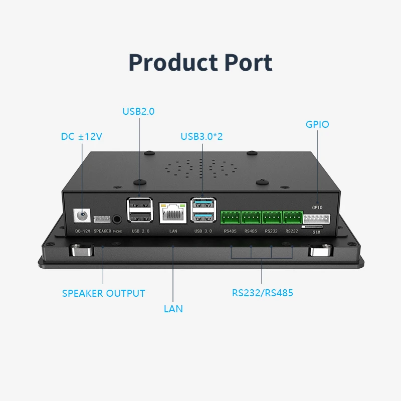 أندرويد لوحة الكمبيوتر 7 10.1 بوصة Lcd أندرويد لوحة اللمس الكمبيوتر الصناعية Ip65 مقاوم للماء أندرويد لوحة الكمبيوتر مع Gpio 4g للكشك
