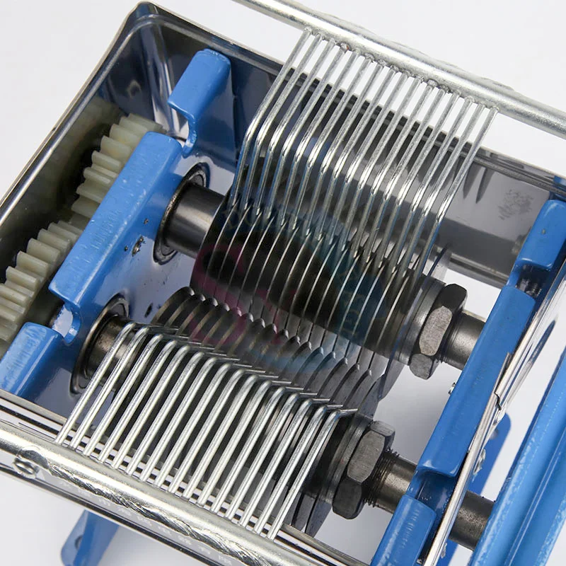 Stainless Steel Manual Meat Shredder Slicing Shredding Machine Hand Electric Shiitake Mushroom Cabbage Slicer Diced Mincer