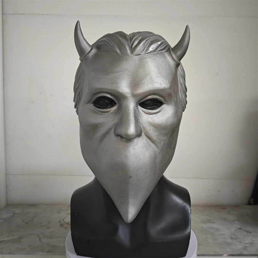 Ghost.B.C Nameless Ghouls Mask Heavy Metal Doom Hard Rock Band Helmet Halloween Cosplay Costume Prop Video Shooting Head Cover