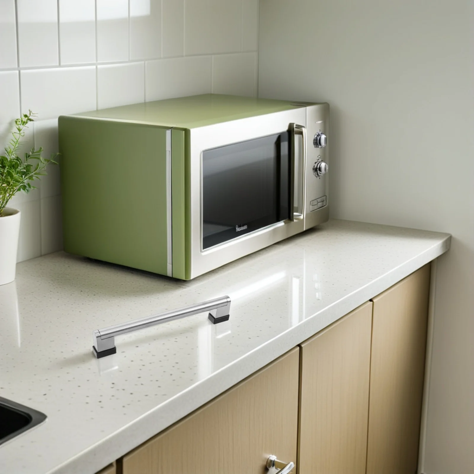 

160Mm Freezer Door Handle Stainless Steel Heavy Duty Pull Bar For Commercial Display Cabinet Wine Cooler Refrigerator