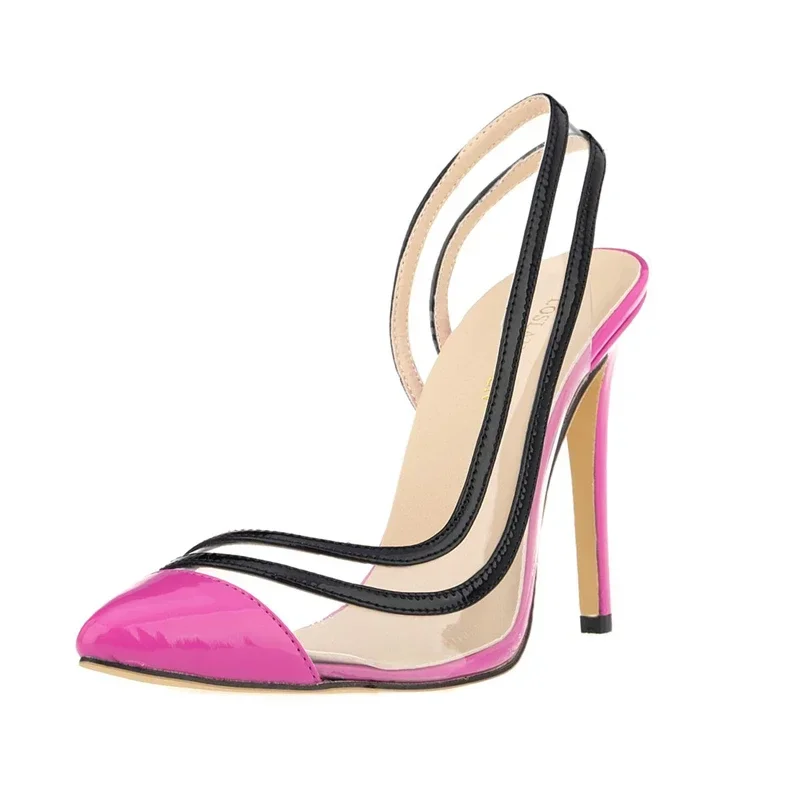 

New Women Pumps Luxury Designer Sexy 11cm Stiletto Shallow Mouth Single Shoes Pointed Toe High Heels Women Party Wedding Shoes