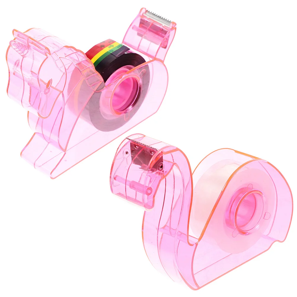 

Premium Tape Dispenser for Kids Desktop Office Animal Stickers Supply Large Holder Smooth Edges Plastic Practical