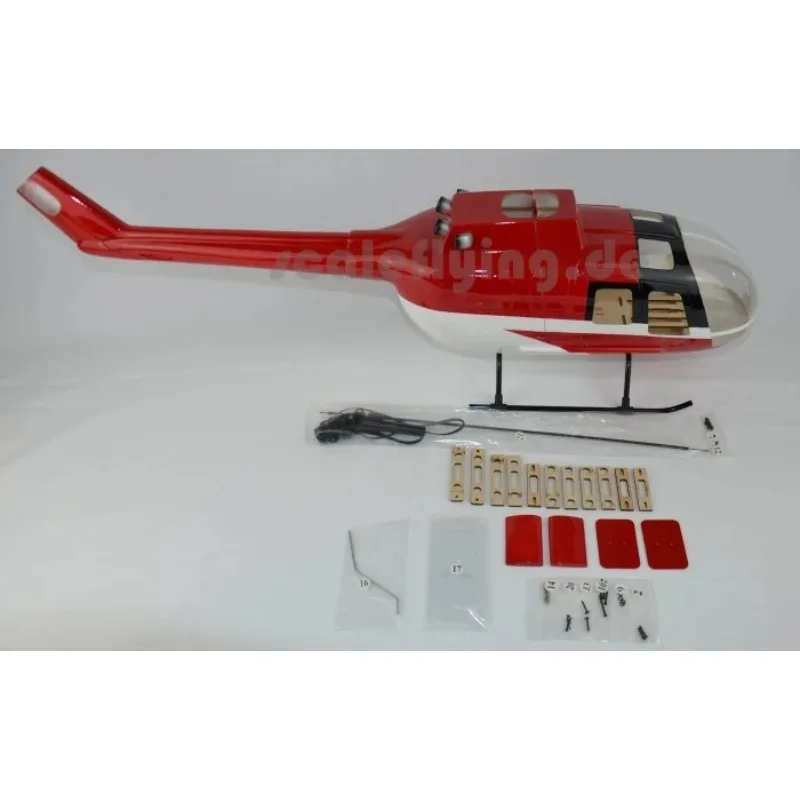 

Roban 450, размер MBB BO-105, крышка корпуса фюзеляжа из стекловолокна для радиоуправляемого вертолета