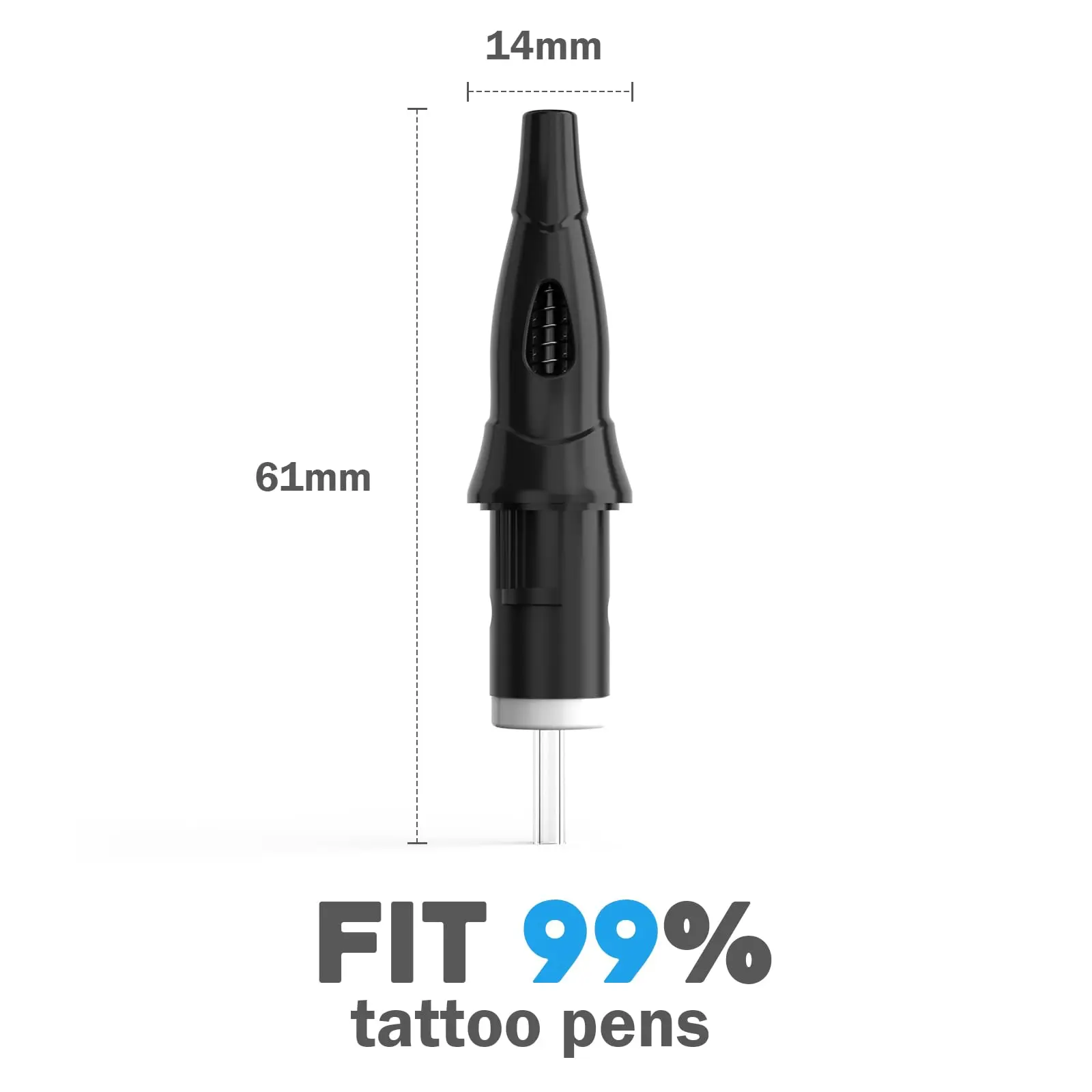 Solong Tattoo 20PCS Ballpoint Pen Needles Tattoo Ball Pen Cartridges Needles For Dotwork Drawing Practice On Paper For Beginners