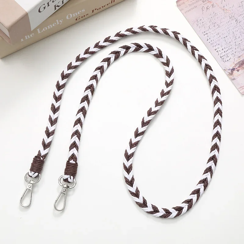 66cm Handwoven Braided Bag Strap for Women Detachable Shoulder Bag Replacement Crossbody Bags Belts Bags Accessories